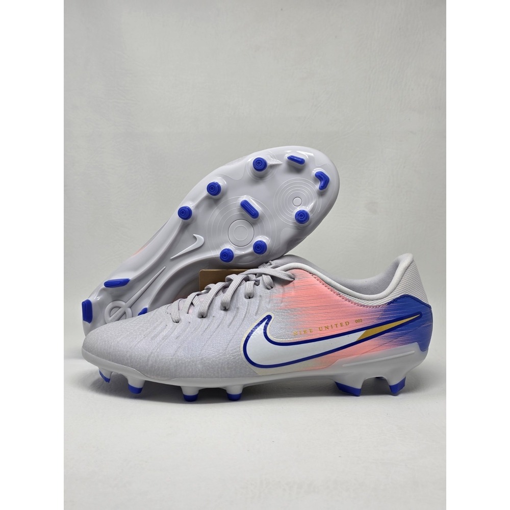 Nike Legend 10 Academy Size 9.5 Mens FG/MG NU2 Vast Grey Blue IM7518 001 New